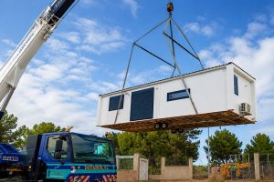 asi fabricamos en Alucasa las casas prefabricadas