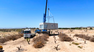 instalación del mobile home